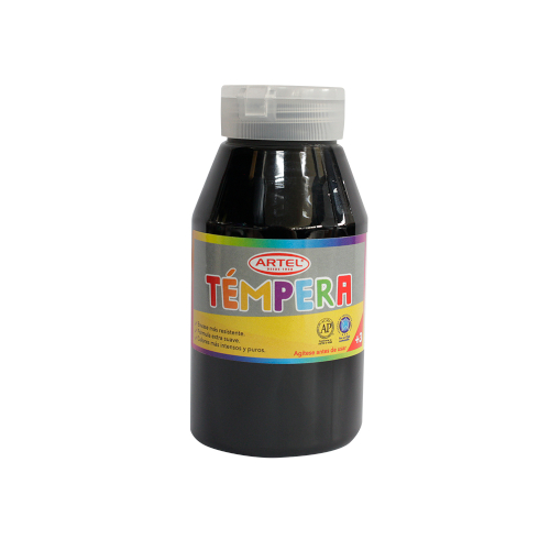 TEMPERA NEGRO N°21 250 ML ARTEL